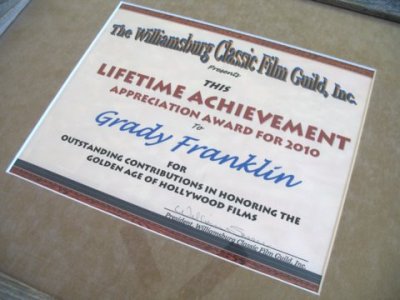 Lifetime Acheivement Award
